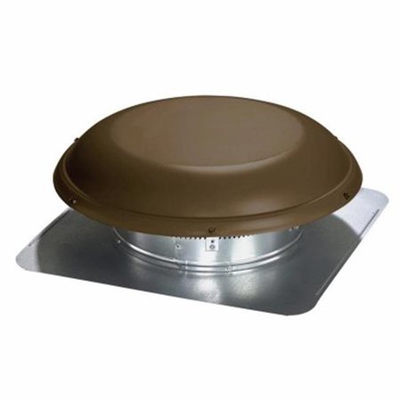 AIR-VENT Air Vent 225067 14 in. Round Static Vent - Brown 225067